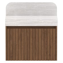 Harper 685mm Wall Hung Single Vanity with Solid Surface Countertop